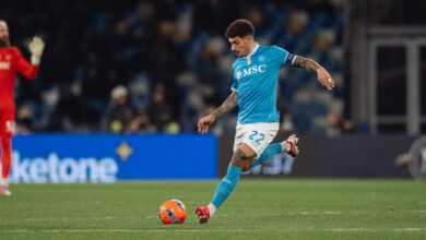 صورة نابولي يُعلن نجاح عملية دي لورينزو