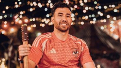 صورة هدف تريزيجيه الأفضل في الجولة 17 بالدوري